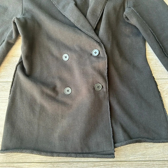 Alexander Wang Black Cotton Double Breasted  Blazer - Picture 7 of 16